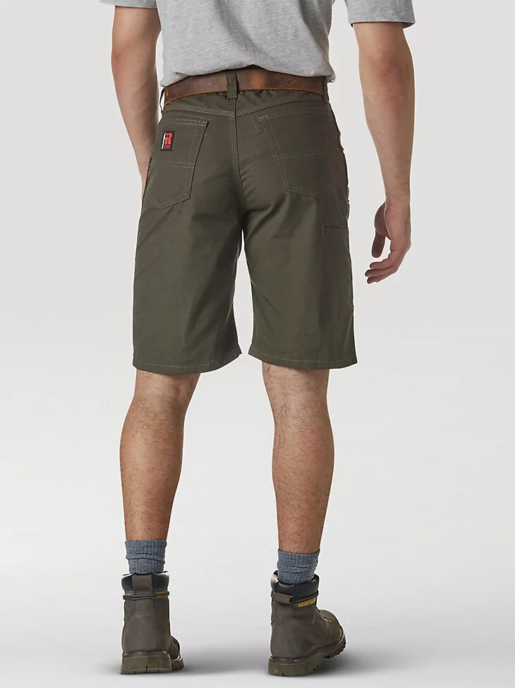pantalones cortos técnicos wrangler riggs workwear loden