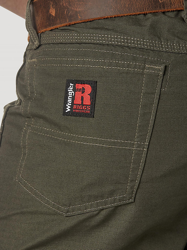 pantalones cortos técnicos wrangler riggs workwear loden