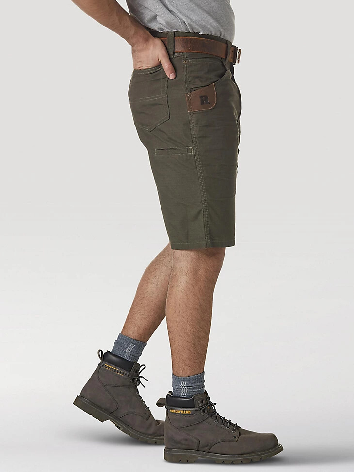 pantalones cortos técnicos wrangler riggs workwear loden