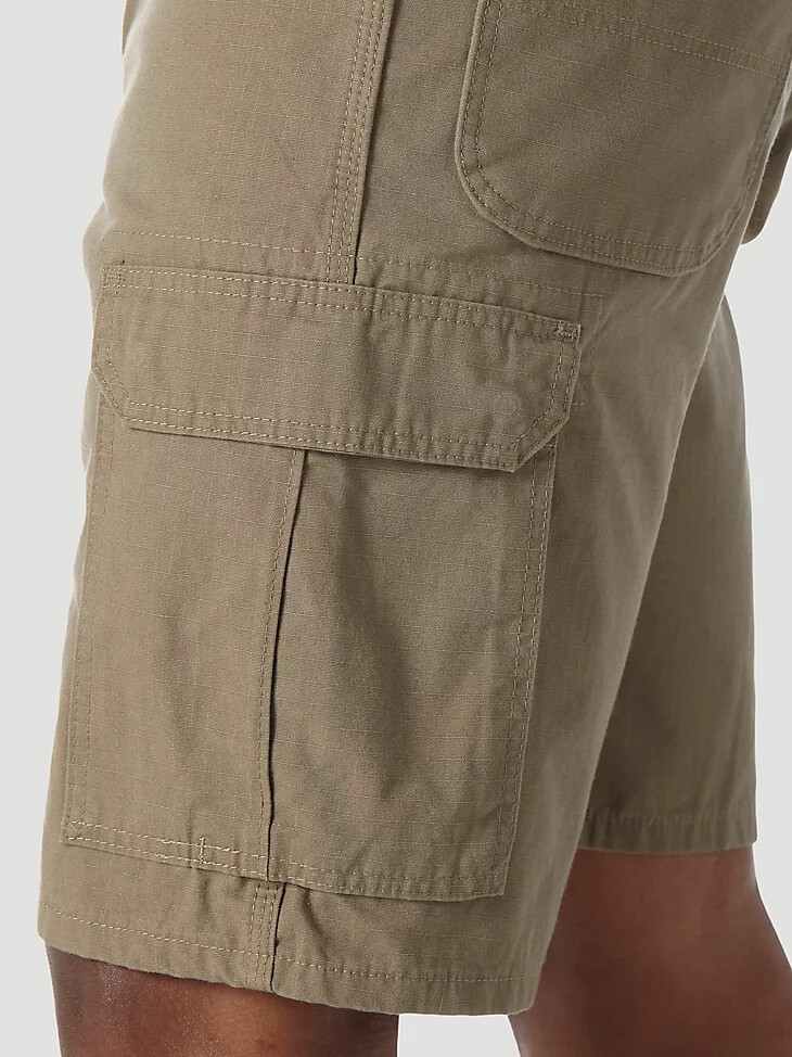 pantalones cortos cargo wrangler riggs workwear ripstop ranger bark