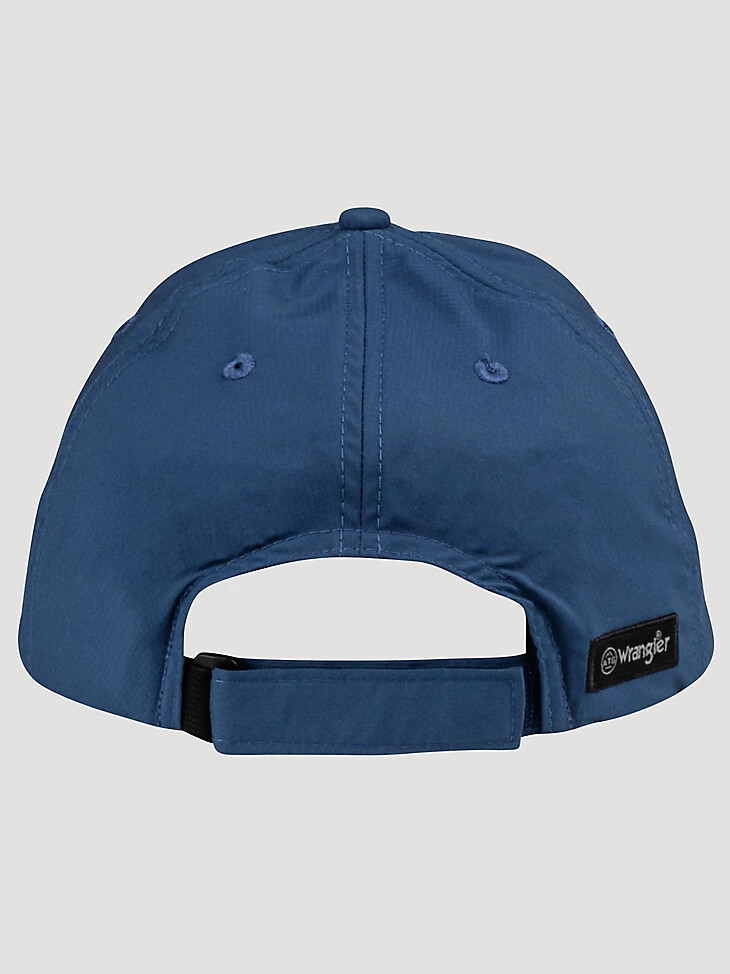 gorra wrangler atg wicking strapback azul marino