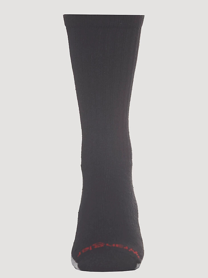 calcetines deportivos ultra secos riggs workwear paquete de 6 negros