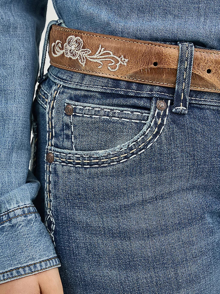 vaqueros wrangler retro sadie bootcut para mujer tiffany