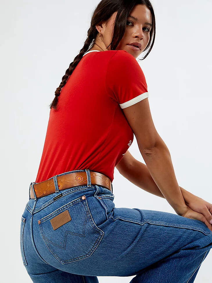 vaqueros holgados de tiro bajo wrangler x pacsun para mujer carolina