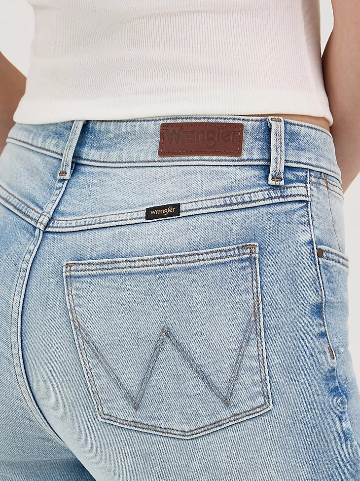 vaqueros acampanados wrangler fierce oasis para mujer
