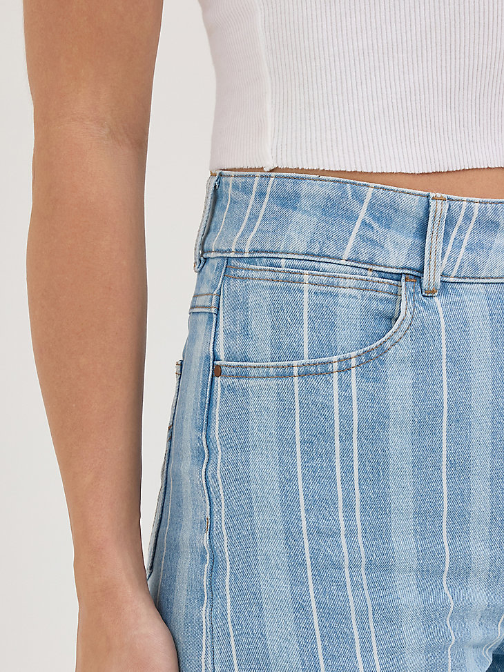 pantalón vaquero corto de corte a para mujer penny