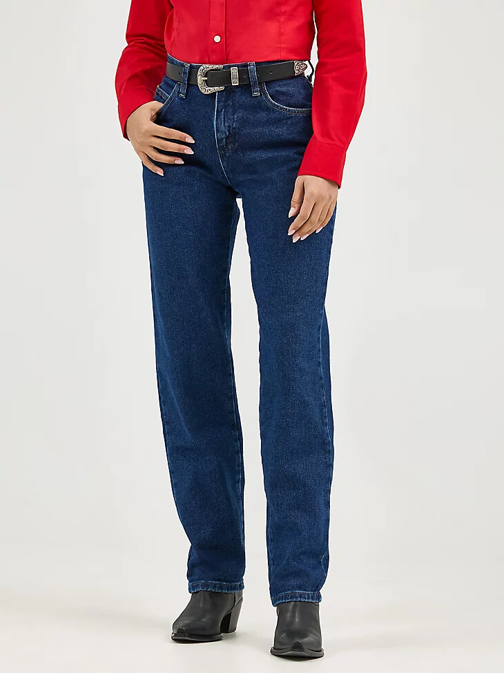 vaqueros wrangler blues relaxed fit en índigo antiguo