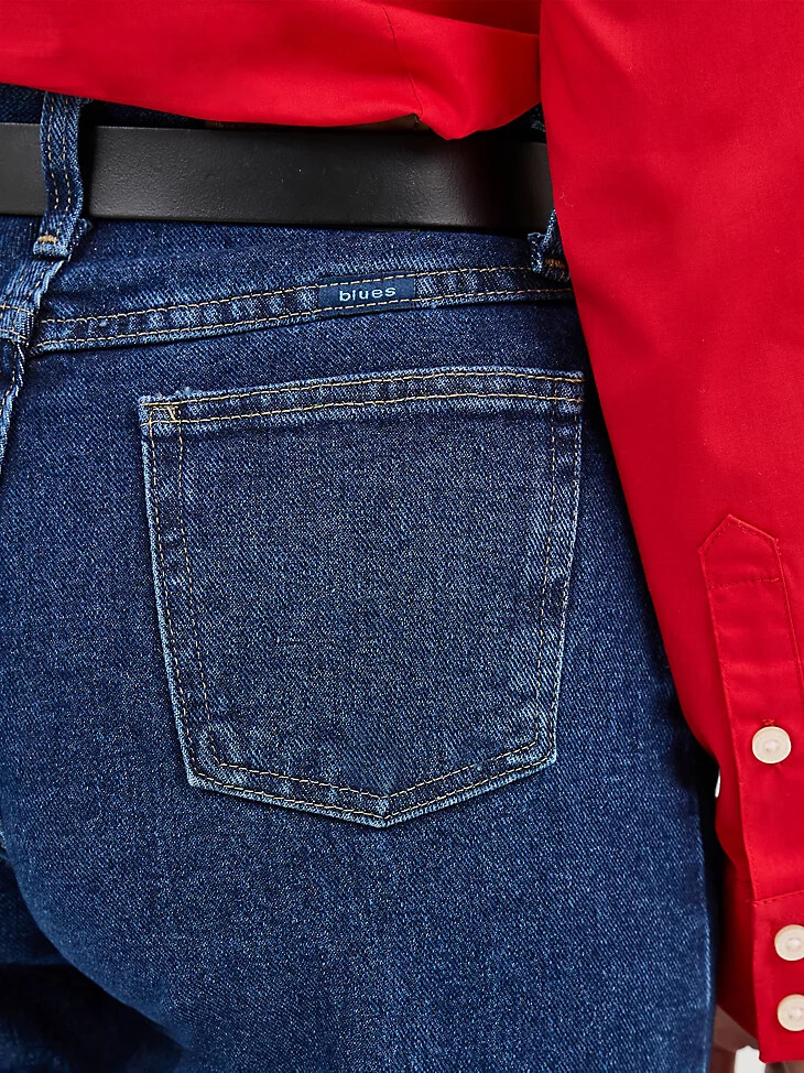 vaqueros wrangler blues relaxed fit en índigo antiguo