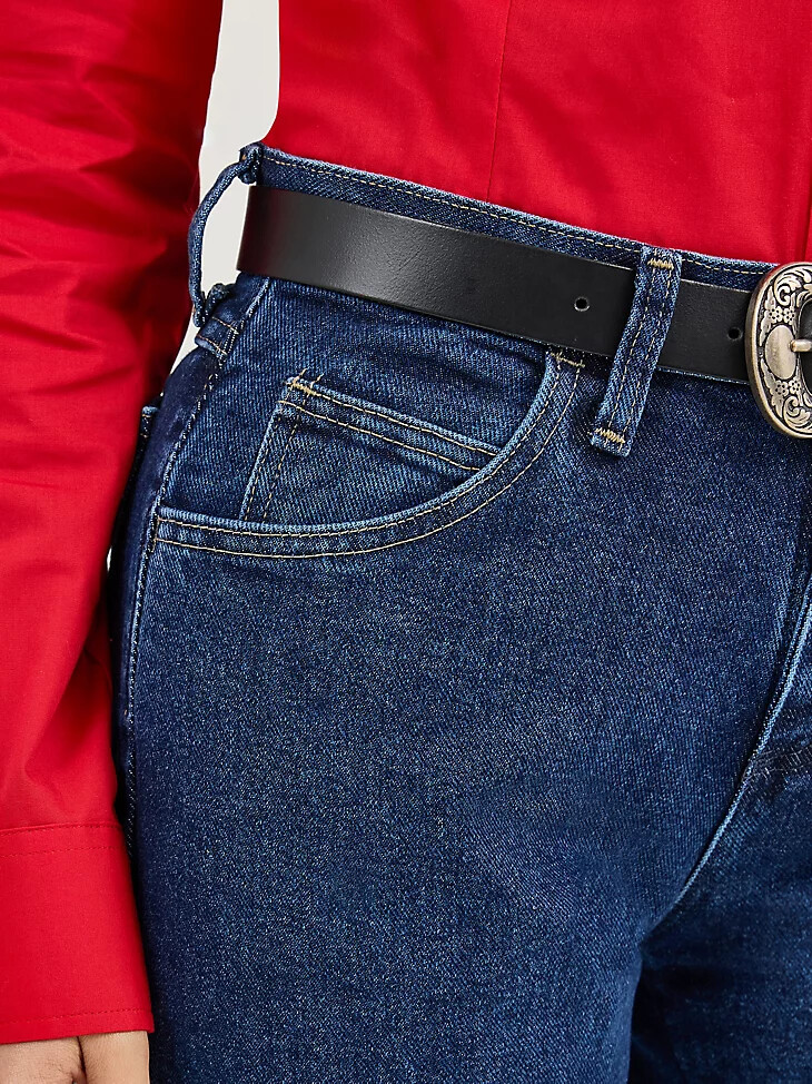 vaqueros wrangler blues relaxed fit en índigo antiguo