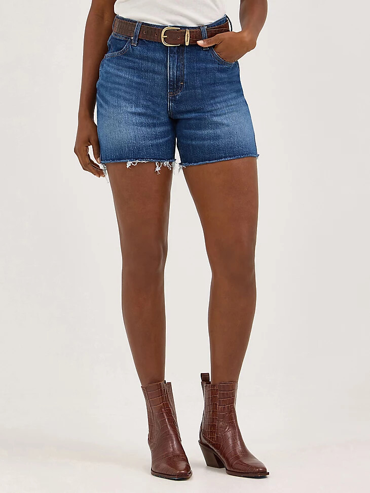 pantalones cortos vaqueros wrangler para mujer samantha