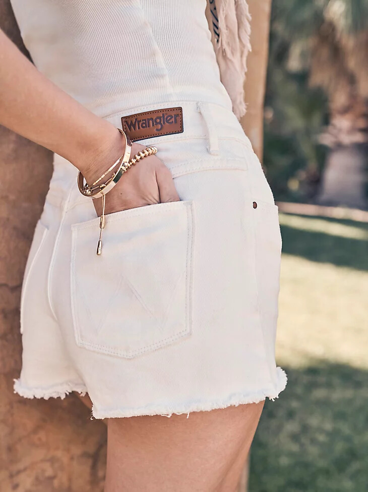 pantalón corto vintage de corte coco para mujer