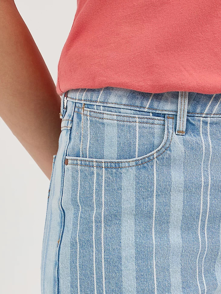 pantalón corto con estampado vintage para mujer penny