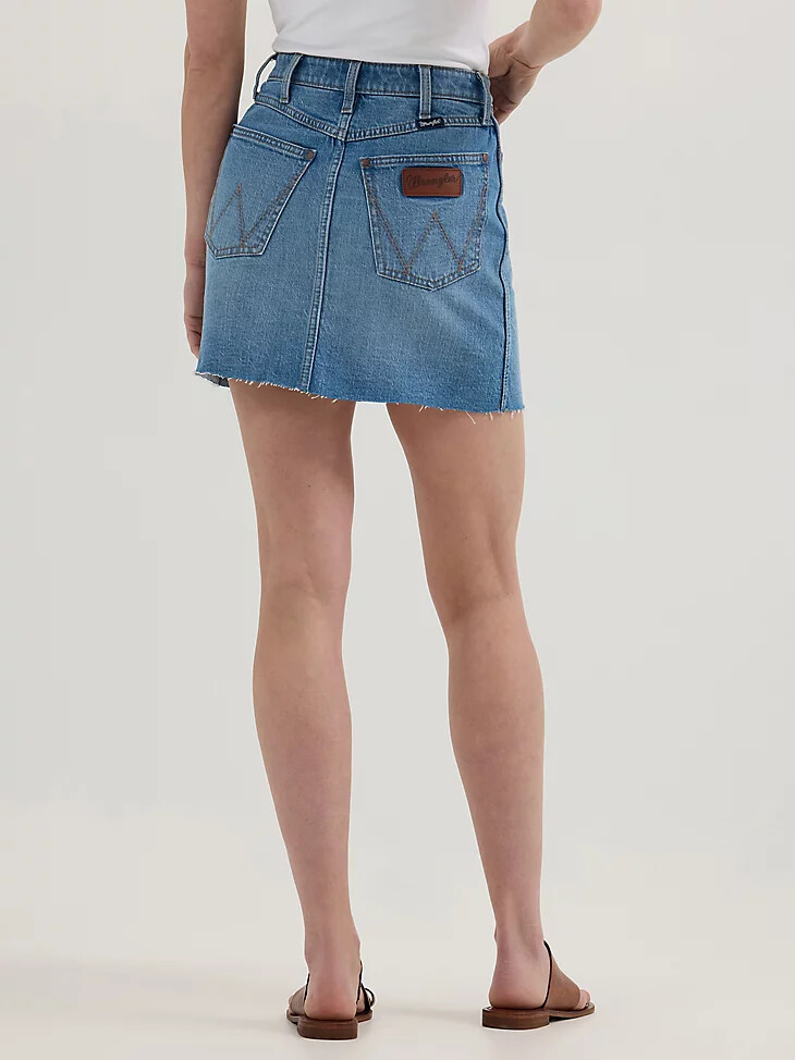 falda vaquera wrangler retro bailey para mujer river