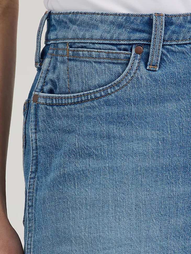 falda vaquera wrangler retro bailey para mujer river